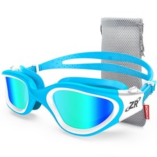Swim Goggles Polarized Anti fog G1 Adult Men Women B3 Bright Mirror Gold ZIONOR