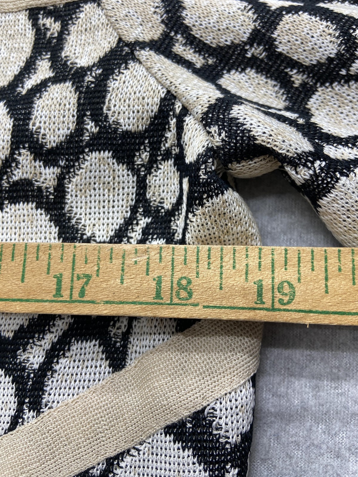 Ming Wang Sweater Womens Petite Small Bubble Dot Knit Cardigan Jacket