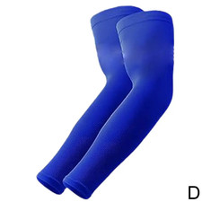 1Pair Nylon Arm Sleeve UV Protection Ice Sleeves Breathable Cooling Armsleeves P
