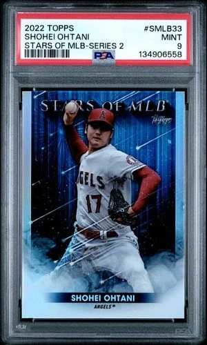SHOHEI OHTANI 2022 Topps STARS OF MLB - SERIES 2 #SMLB33 PSA 9 MINT
