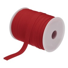 1/2 Inch Double Fold Bias Tape Continuous Bulk Bias Tape Wine Red 55 Yards