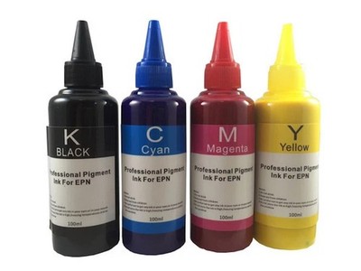 4 x 100ml Pigment Refill Ink for EPSON Workforce WF-3620 3640 7610 7620 7110