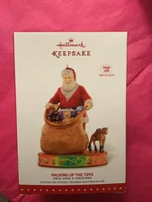 Hallmark Keepsake Ornament 2015 Packing up the toys Once Upon a Christmas 5th #5