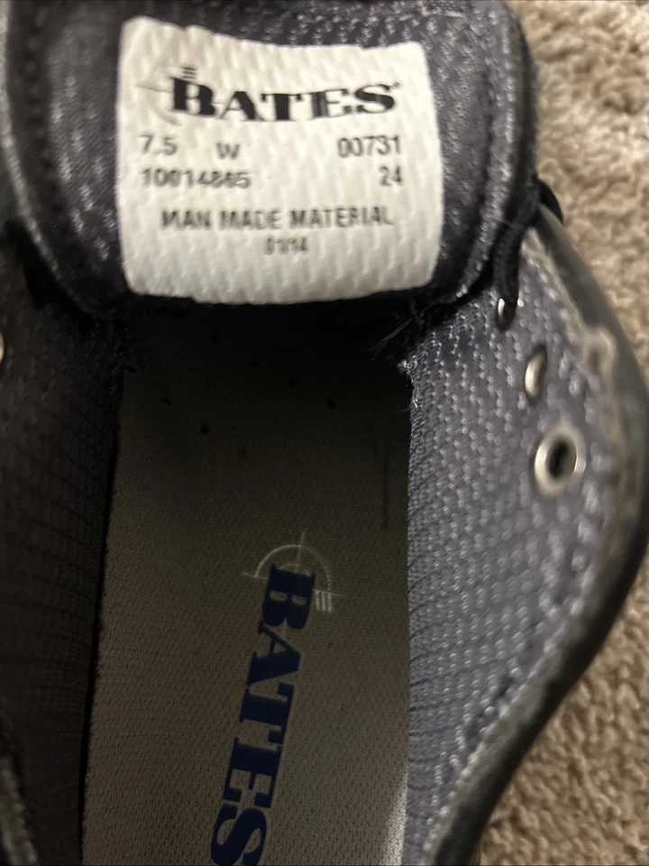 Bates Women’s Size 7.5 High Gloss Oxford Black Shoe E22741 - Store Display Model - Image 2 of 3