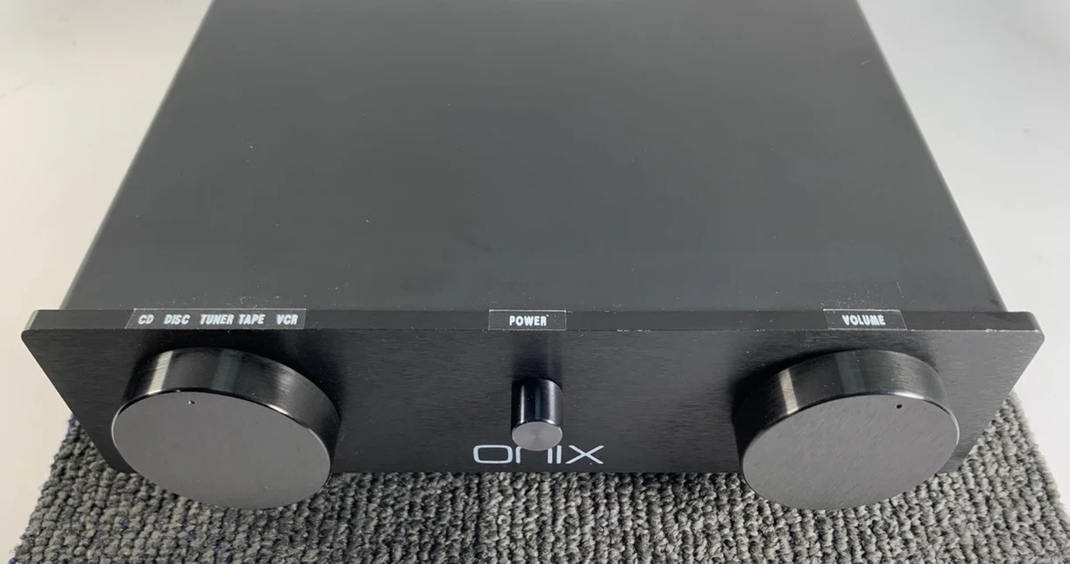 高い品質 英国 Onix OA21S フォノ付稀少プリメインアンプ アンプ - www