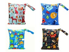 Baby Wipes Wet Dry Bag Diapering Cartoon Characters Choice Patterns NWT