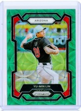 2024 Panini Prizm YU-MIN LIN RC Rookie Green Scope Prizm Parallel 15/75