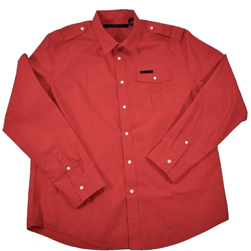 Sean John 赤 シャツ 未使用タグ付き Sean John 赤 シャツ 未使用タグ付き