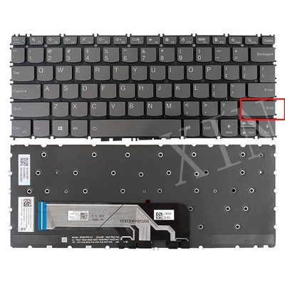 US Backlit Laptop Keyboard for Lenovo ThinkBook 13s G2 ARE 13s G2 ITL Black