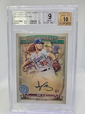 2020 Topps Gypsy Queen - Gypsy Queen Autographs Dustin May #GQA-TG