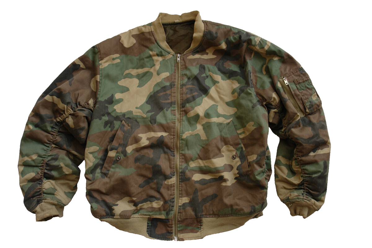 ジャケット・アウター 90s military jacket Original Bosnia Army War period 90's Field Jacket Woodland