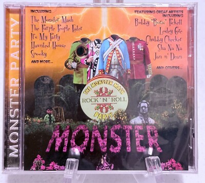 The Monster Mash Rock 'N' Roll Party Various Artist audio cd NEW FACTORY SEALED
