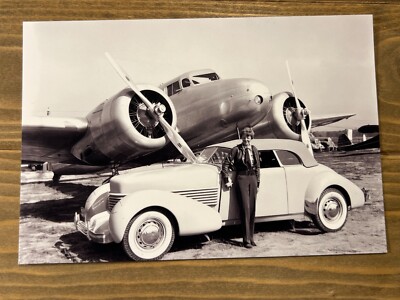 Amelia Earhart Lockheed Electra Print Photo Glossy New 4x6 Inch #192 Ready Ship