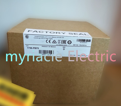 1PCS NEW  1756-PB75 /  ControlLogix 24V DC Power Supply  free  shipping