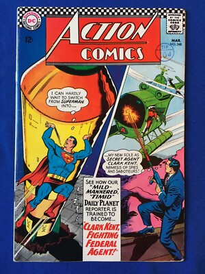 Action Comics #348 FN/VFN (7.0) DC (Vol 1 1967) (C)