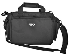Rukx Gear ATICTRBB Range Bag Water Resistant Black 600D Polyester with 