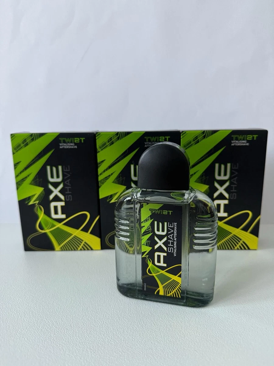 5 x Axe Twist Vitalising Aftershave 100 ml New