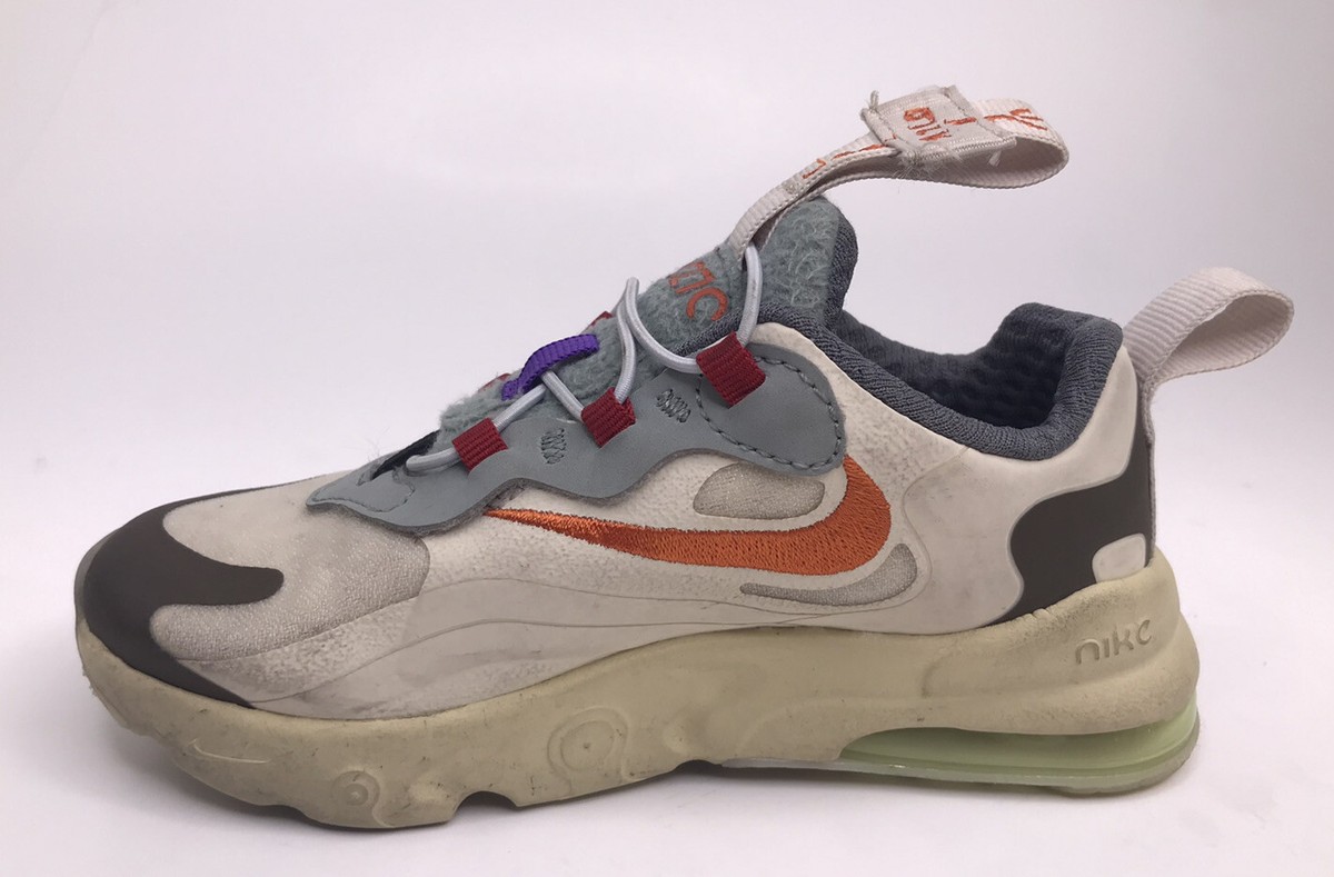 Nike Air Max 270 Cactus Jack Trails Travis Scott Boys TD Size 9C