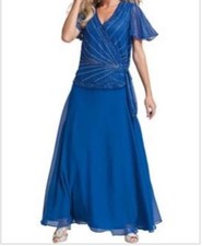 Women's Wedding Mother of Bride Groom evening formal Prom gown dress plus 18W 1X