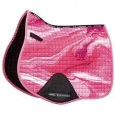 Cuscino sella multiuso Weatherbeeta Prime Marble - stampa marmo rosa vortice PONY