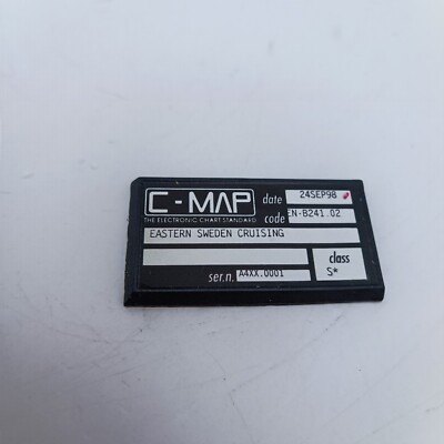C-MAP Eastern Sweden CRUISING EN-B241 B241 C-Card Marin Charts Raymarine  Furuno