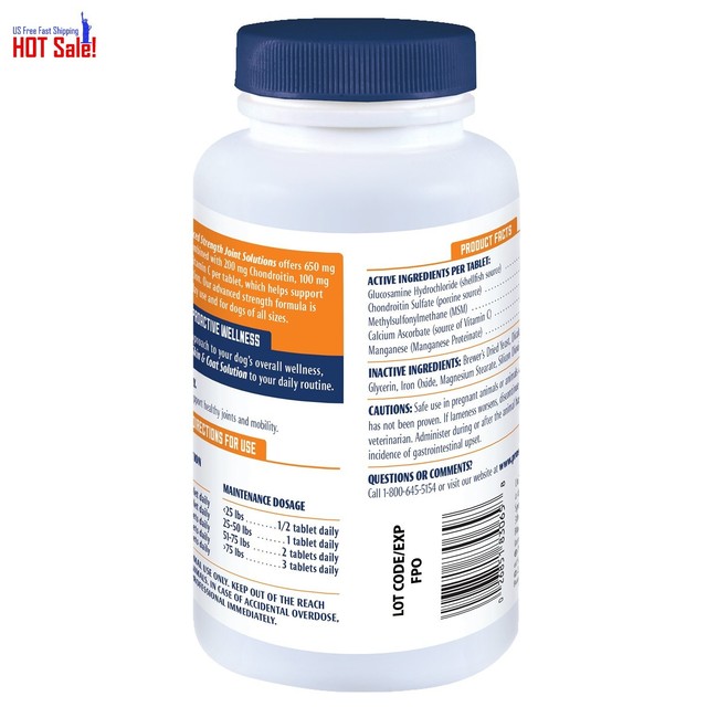 Pro Sense Glucosamine Joint Care Advanced, 60 Chewable Tablets eBay