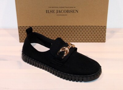 ILSE JACOBSEN Flats TULIP 3976 Slipper Loafer Halbschuh Recycling - Neu&OVP!