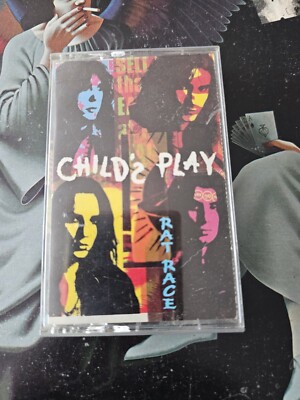 CHILD'S PLAY- Rat Race Cassette Chrysalis 1990 Pre-owned NEAR MINT 
