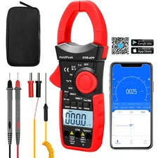 Digital Clamp Meter TRMS 6000 Count Multimeter 1000A Amp AC DC Volt Current Test