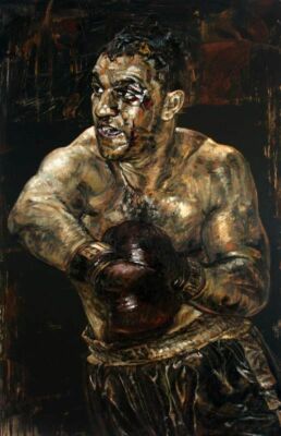 LEINWAND BILDER Boxer Boxer Marciano 50x70 CM