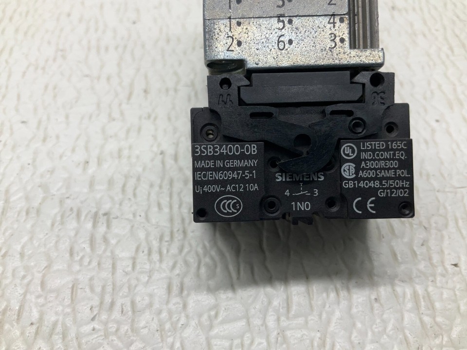 Siemens Contatto Per Pulsante 3SB3400-0B - Nuovo - Consegna Rapida