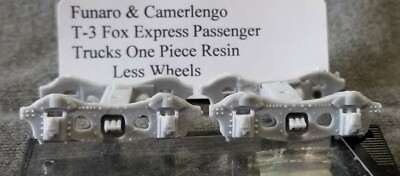 Funaro F&C T-3 T3  FOX EXPRESS TRUCKS  Resin PASSENGER  for B&O C-15  1-PIECE