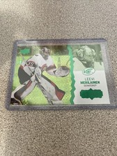 2023-24 Upper Deck Ice Green Parallel Leevi Merilainen. Rookie #133
