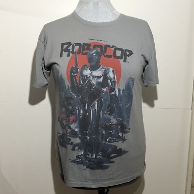 Vintage t shirt 90s Robo Cop sci fi cyborg cult classic Action robot vigilante 