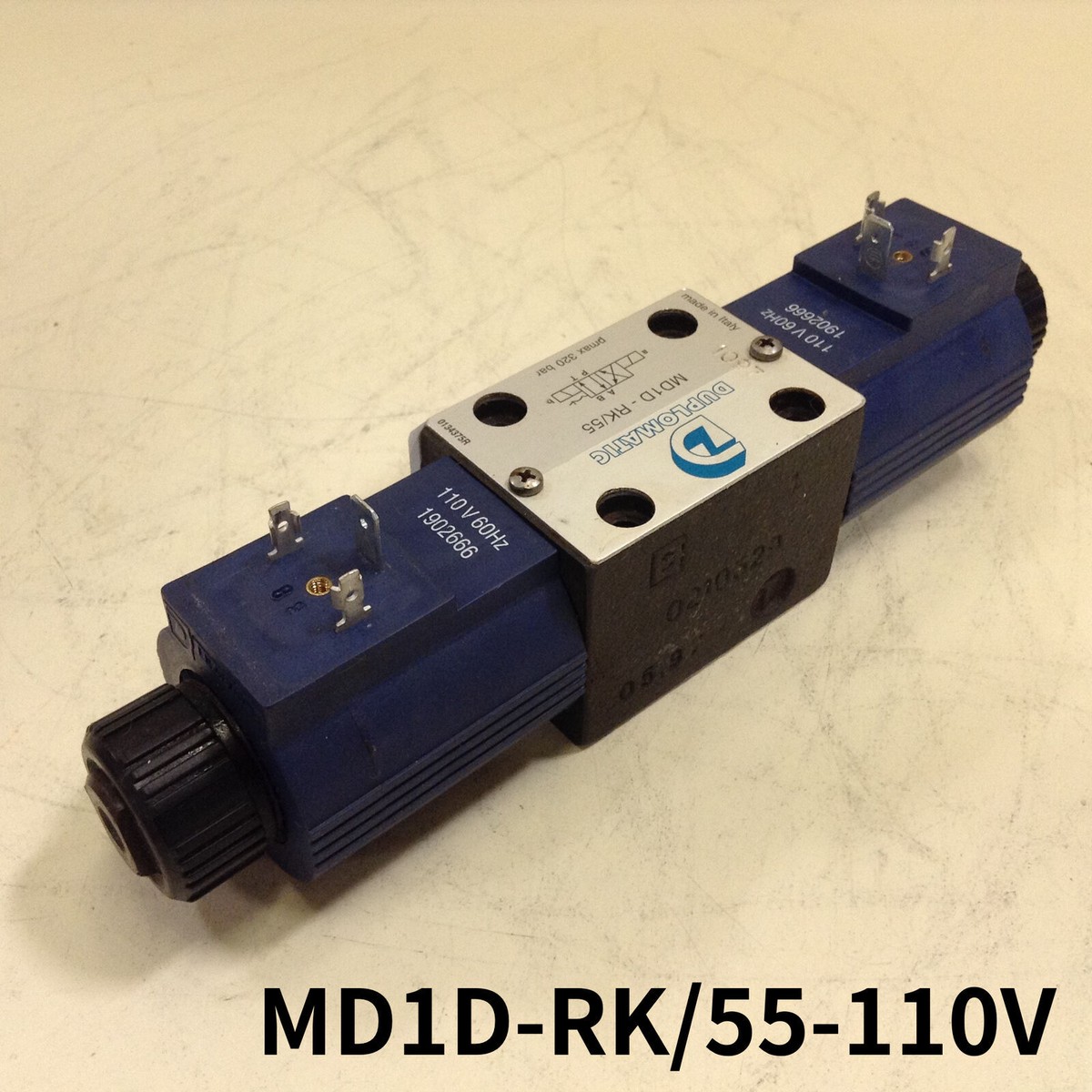 テッドDCMD スプール 1Pcs New DUPLOMATIC MD1D-RK/55-110V solenoid valve DS3-RK/11N