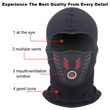 Balaclava Face Mask UV Protection Ski Sun Hood Hat Tactical Masks for Men Women