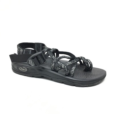 Chaco ZVolv X2 Hiking Sandals Shoes Womens Size US 37 EU Black Gray Trail 