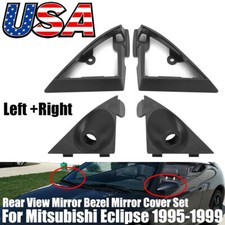 For Mitsubishi Eclipse 2g Bezel Mirror Cover Pair Trim Covers Eclipse 1995-1999