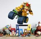 Bowser Super Mario Bros Kart Wall Decal Sticker Kids Home Decor Art SMR10
