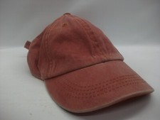 Plain Blank Youth Hat Faded Pink Strapback Baseball Cap