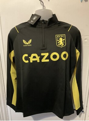 ASTON VILLA DAMENJACKE CASTORE 1/4-REISSVERSCHLUSS VERSCHIEDENE GRÖSSEN ........ NEU MIT ETIKETT