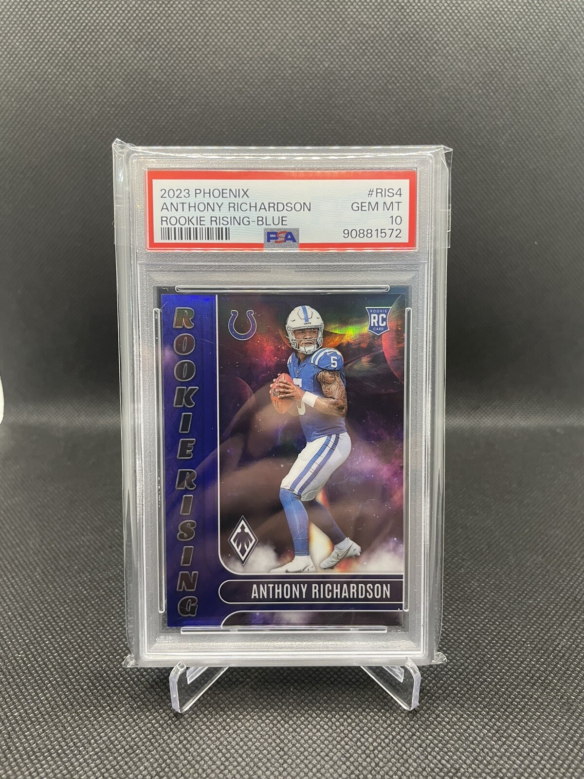 Anthony Richardson Panini Phoenix Rookie Rising #RIS4 Blue