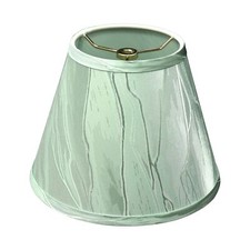Aspen Creative 32430A, Empire Hardback Lamp Shade, 5" Top x 9" Bottom x 7" Sl...