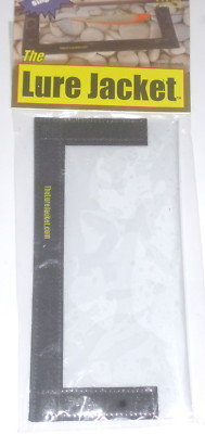 Fishing Lure Clearview Hook Jacket  (Black-8''x4'' Closed)