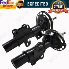 Pair Front L+R Air Suspension Shock Absorbers w/o ADS For Cadillac ATS 2013-2019