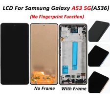 For Samsung Galaxy A53 5G A536U B Replacement Display Screen LCD Touch ± Frame
