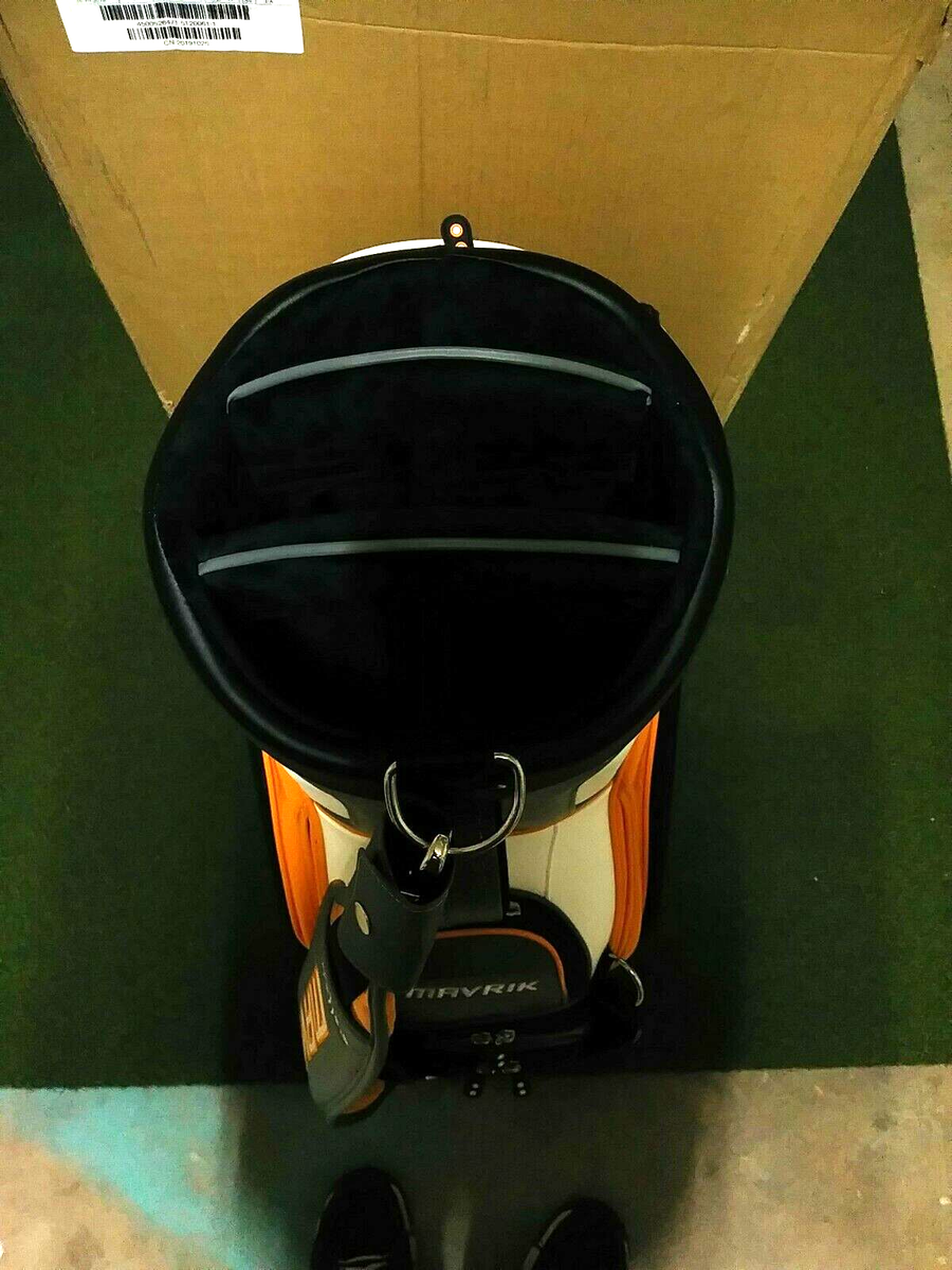 Callaway MAVRIK ゴルフバッグ NEW! Callaway Golf MAVRIK Full Size Staff Tour Bag - Orange