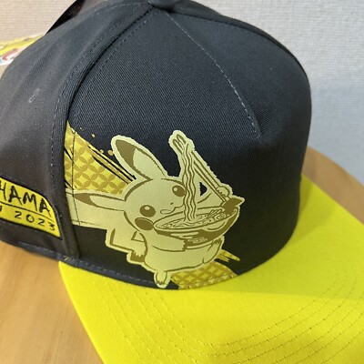 ポケモンWCS横浜　2023YOKOHAMAJAPANTOP32入賞限定キャップ Pokemon World Championships 2023 Yokohama Japan Pikachu Cap Hat