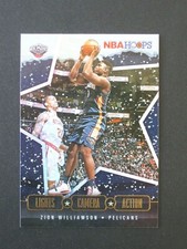 2020 NBA Hoops Zion Williamson Lights Camera Action HOLIDAY WINTER FOIL HOLO SP