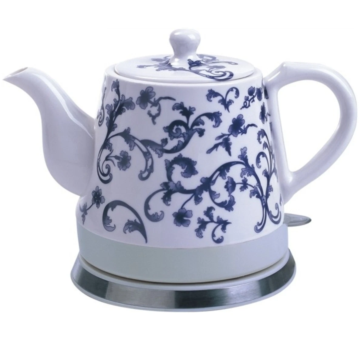 Fixturedisplays 1 qt. Ceramic Electric Tea Kettle 15001